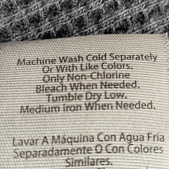 Wonder Nation Boys Black Gray Long Sleeve Thermal Shirt Size L (10-12) - Picture 5 of 6